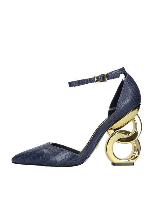 Décolleté in pelle KAT MACONIE | VF0338_KATMBLU